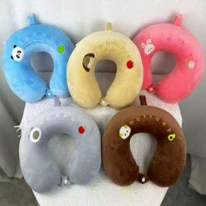 Cute Animal Themed U-Shaped Travel Neck Pillow Collection