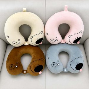 Cartoon Animal U-Shaped Travel Neck Pillow Collection