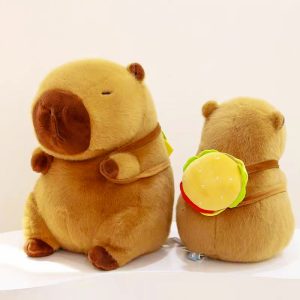 Capybara Carrying A Hamburger