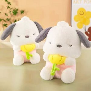 Flower-Hugging Chapa Dog
